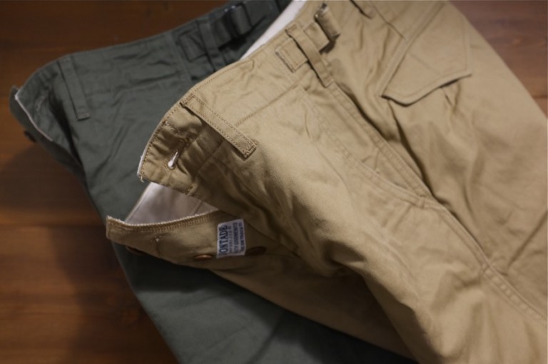 A VONTADE　　　Classic Chino Trousers -Narrow Fit-