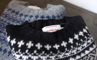 ISLAND TIDES　　　Nordic sweater