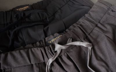 A VONTADE　　　1 Tuck Tapered Easy Trousers