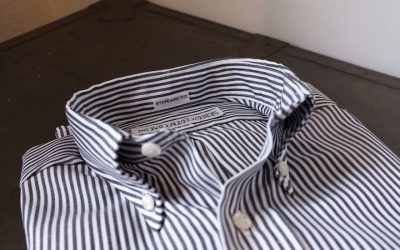 INDIVIDUALIZED SHIRTS　　　Standrad Fit Oxford Stripe