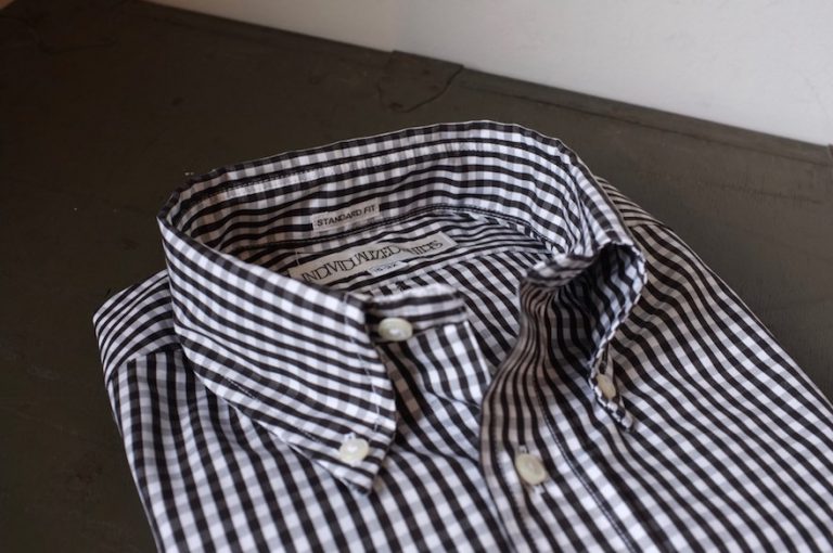 INDIVIDUALIZED SHIRTS　　　Gingham Check Standard Fit Button Down