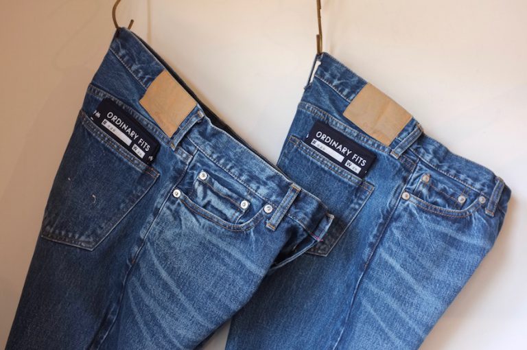 ORDINARY FITS　　　5PKT ANKLE DENIM NEW 3YEAR & One Wash IND