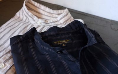 A VONTADE　　　Banded Collar Shirts