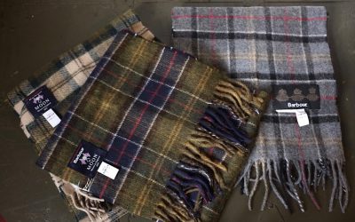 Barbour　　　MOON LAMBSWOOL SCARF ＆ Lambswool Scarf