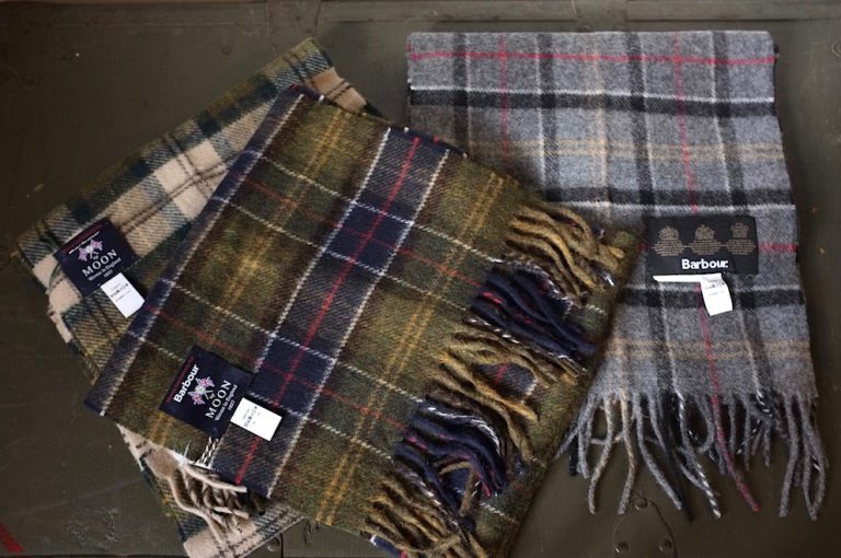 Barbour　　　MOON LAMBSWOOL SCARF ＆ Lambswool Scarf
