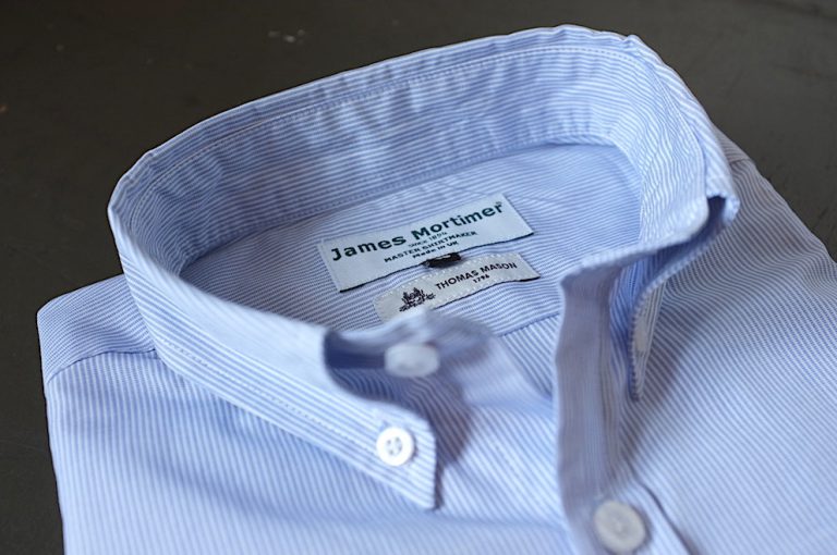 James Mortimer　　　Long Sleeve B.D.Shirts