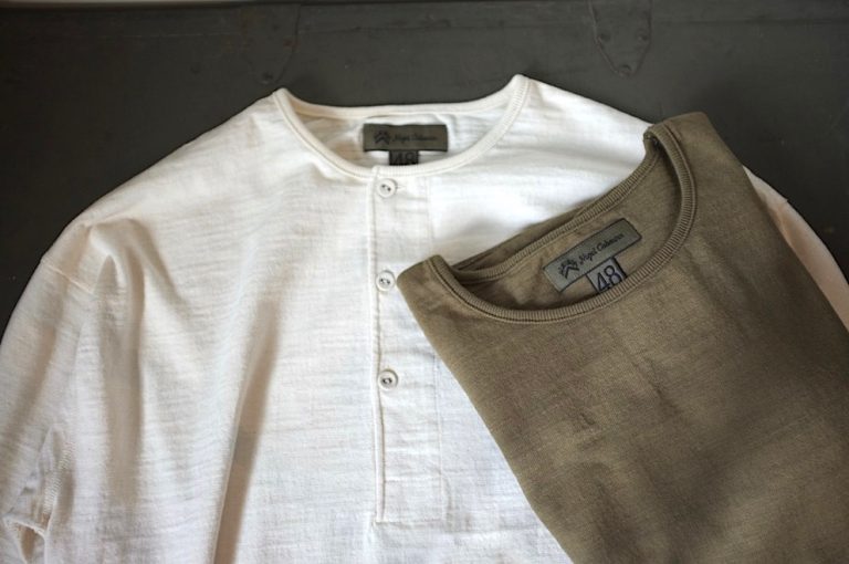 Nigel Cabourn　　　50s CREW NECK SHIRT ＆ 50s HENLEY NECK SHIRT