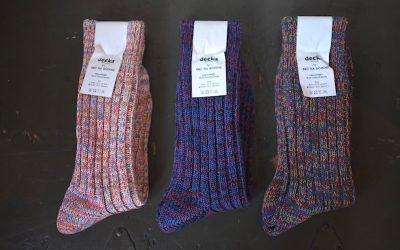 BRU NA BOINNE × decka　　　Heavyweight Multi Colored Socks