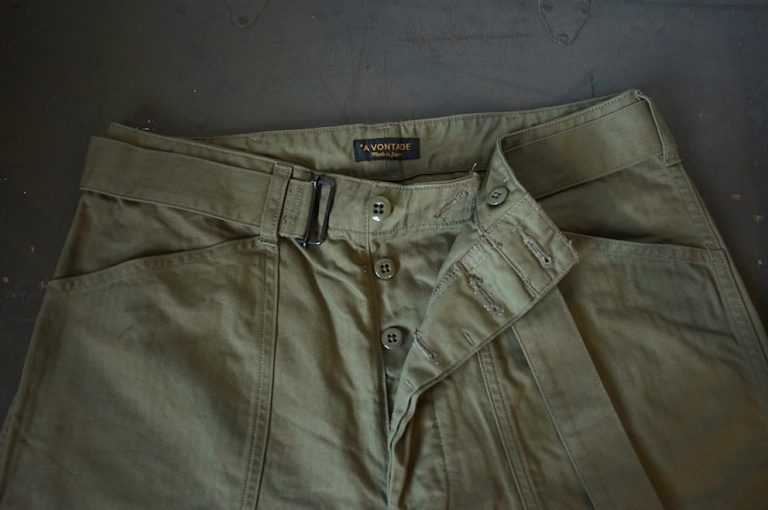 A VONTADE　　　Utility Trousers w/Belt