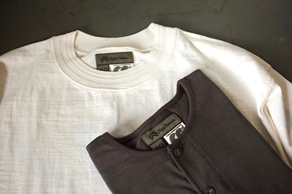 Nigel Cabourn CC22 CREW NECK SHIRT ＆ CC22 HENLEY NECK SHIRT | Dude Ranch