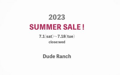 2023 SUMMER SALE！