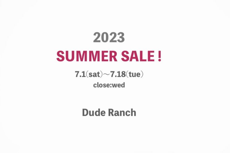 2023 SUMMER SALE！