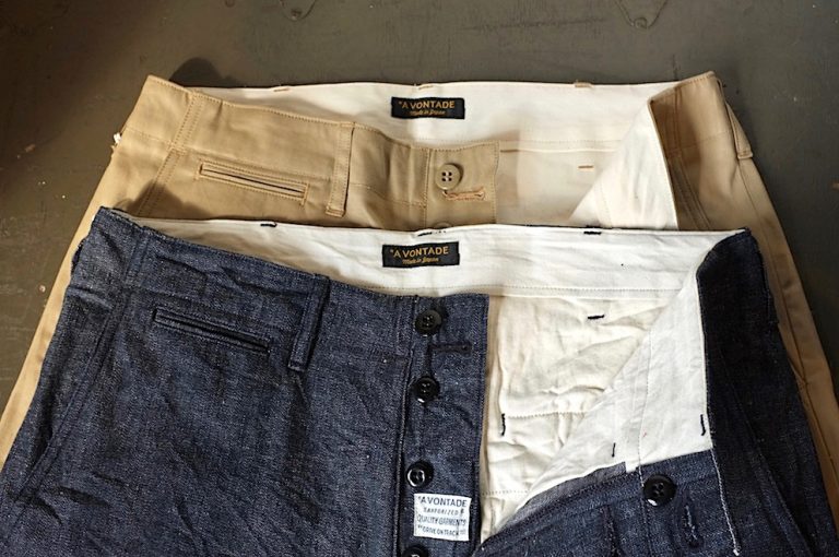 A VONTADE　　　Classic Chino Trousers