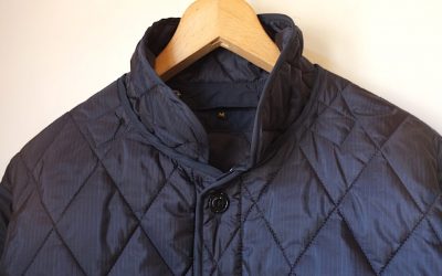 A VONTADE　　　Quilted Liner Jacket -Detachable Collar-